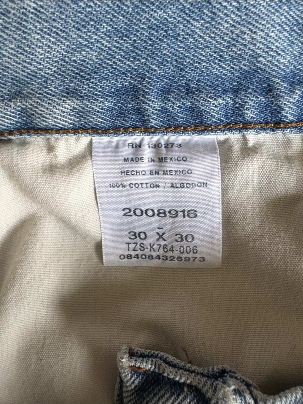 Lee Men's Straight Jeans — Light Blue Denim - Picture 6 of 7